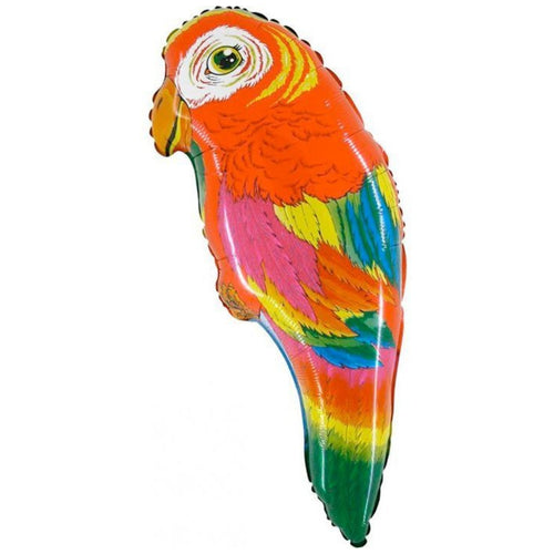 28"/ 71cm PARROT SUPERSHAPE FOIL BALLOON