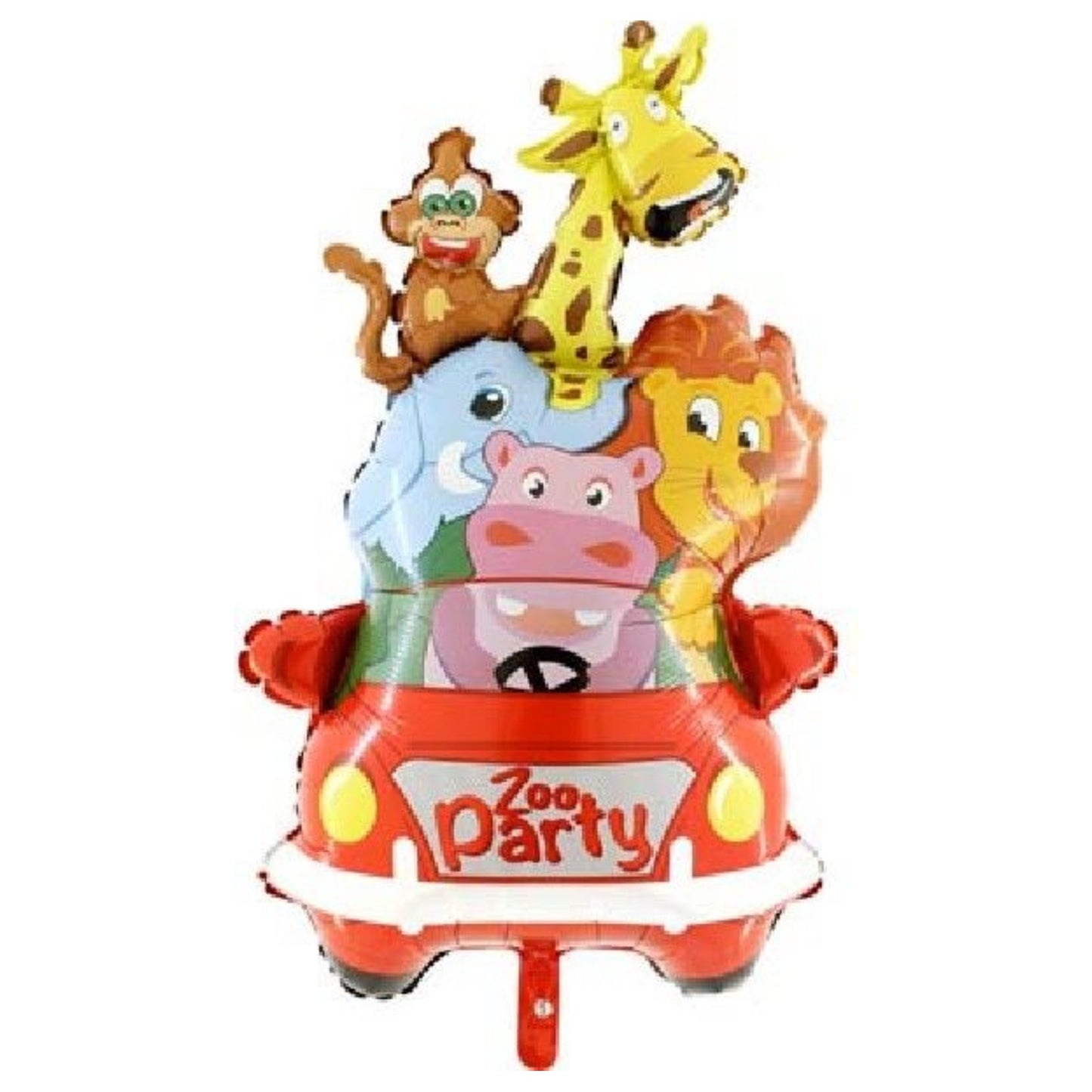 30"/ 76cm ZOO PARTY SUPERSHAPE FOIL BALLOON