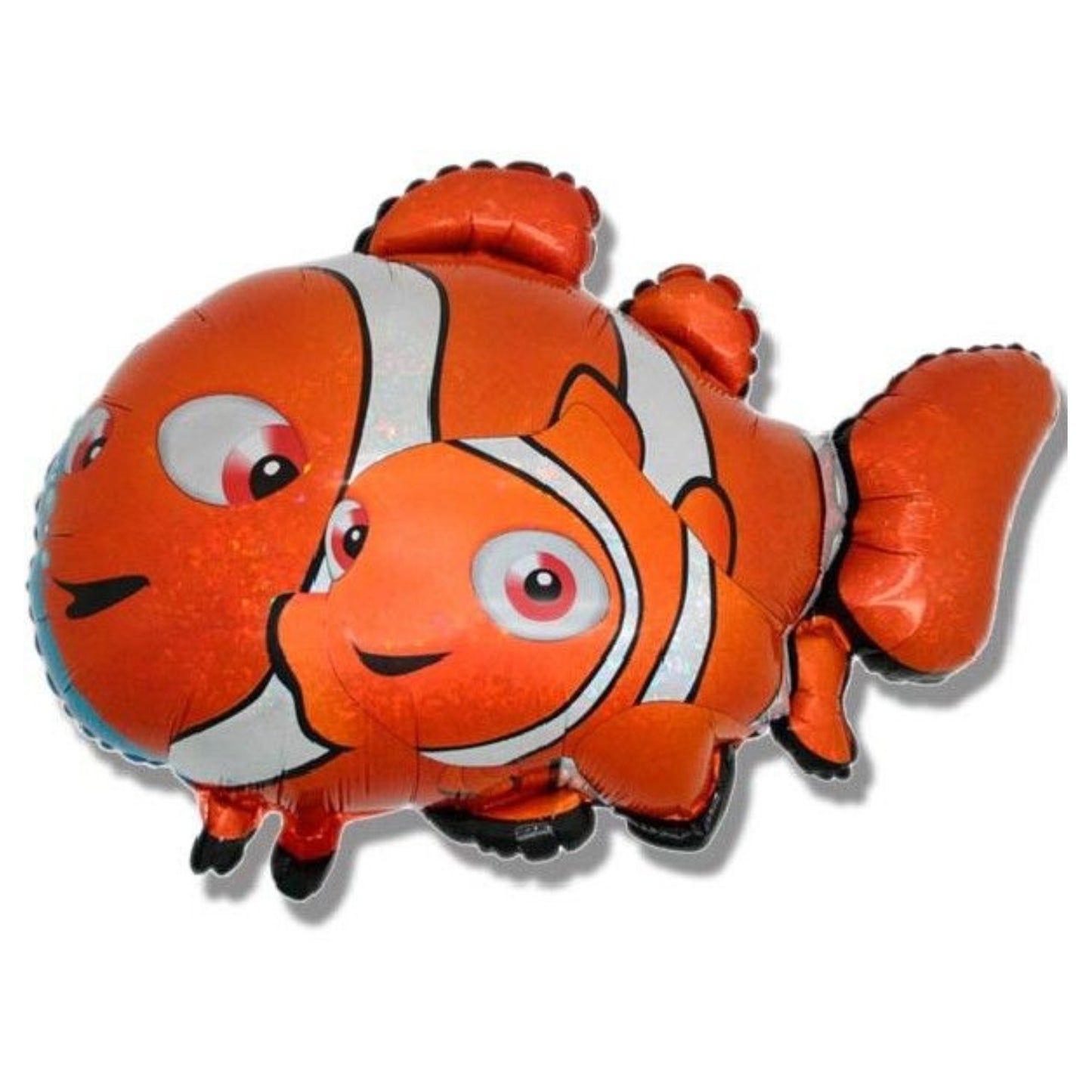 35"/ 89cm CLOWN FISH SUPERSHAPE FOIL BALLOON