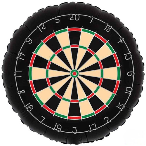 18"/ 46cm DARTBOARD ROUND FOIL BALLOON