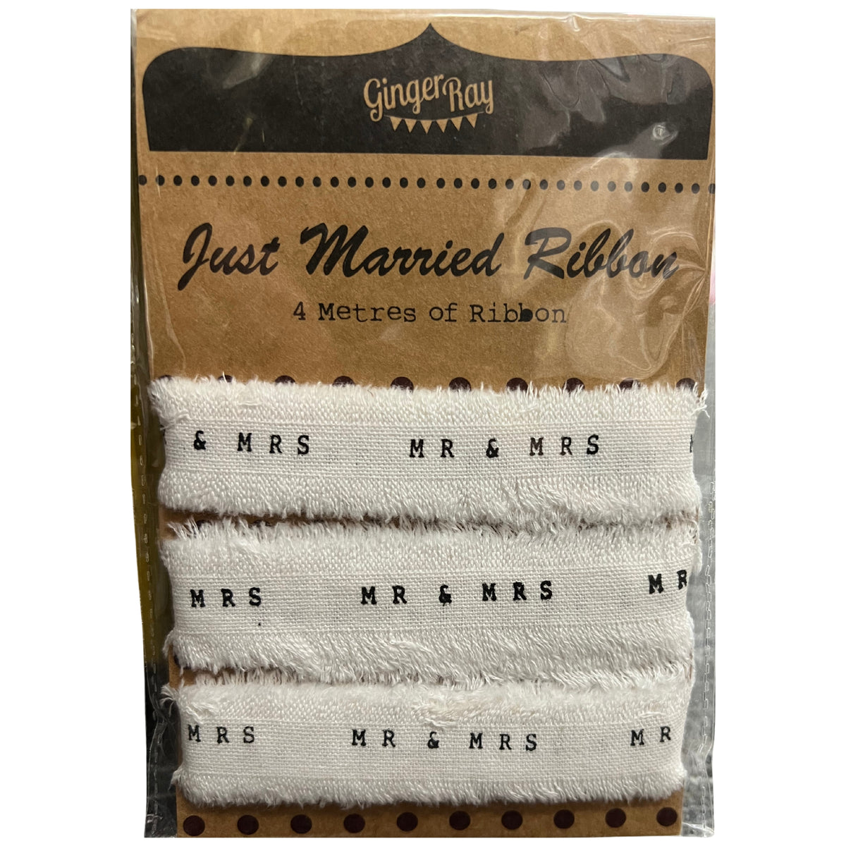 JUST MARRIED RIBBON (4m)