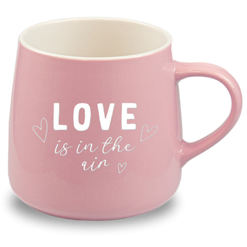 10cm VALENTINE'S PINK CERAMIC MUG