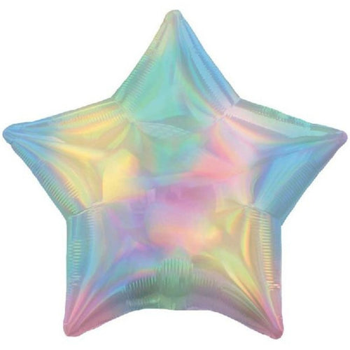 PASTEL RAINBOW (IRIDESCENT) STAR (19"/ 48cm)