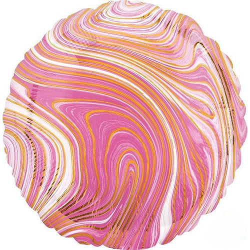 PINK MARBLEZ CIRCLE (17"/ 43cm)