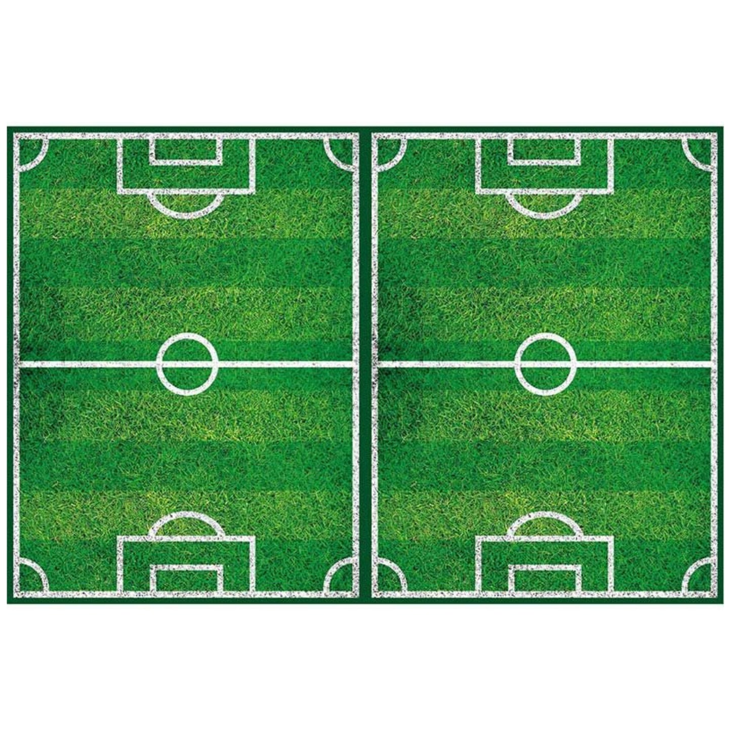 FOOTBALL PARTY PLASTIC TABLECOVER (120cm x 180cm)