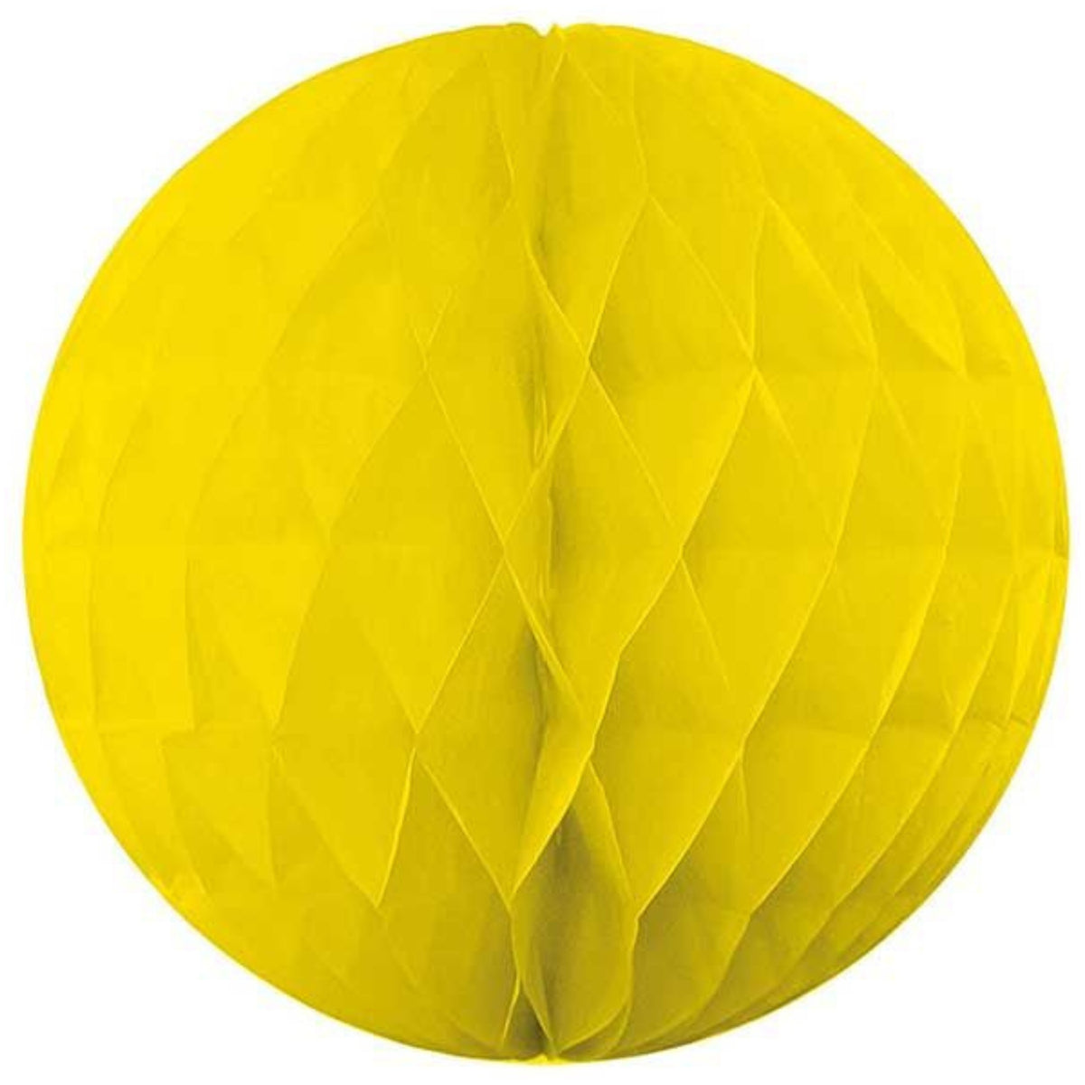 30cm YELLOW HONEYCOMB BALL