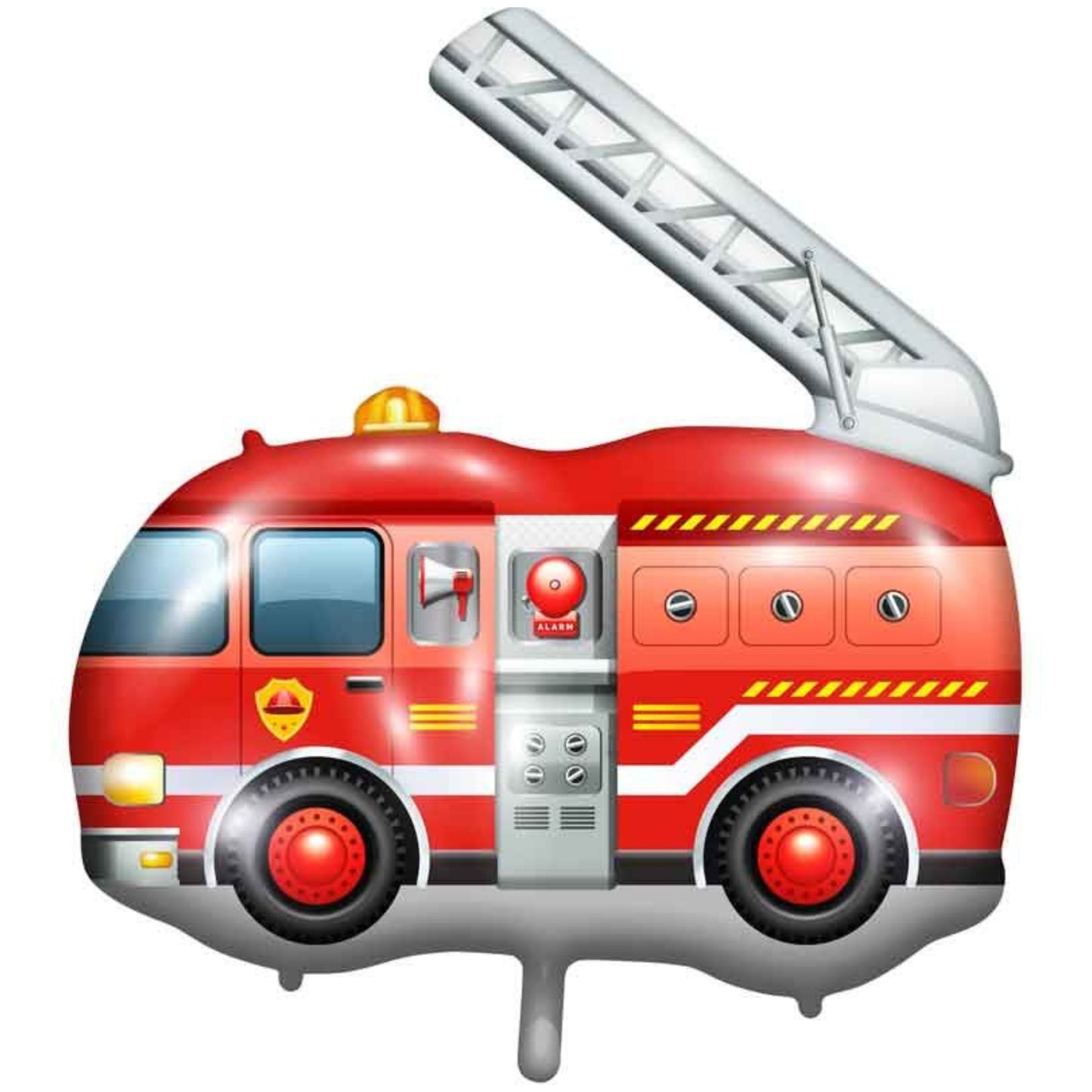 33"/ 84cm FIREFIGHTING TRUCK SUPERSHAPE FOIL BALLOON