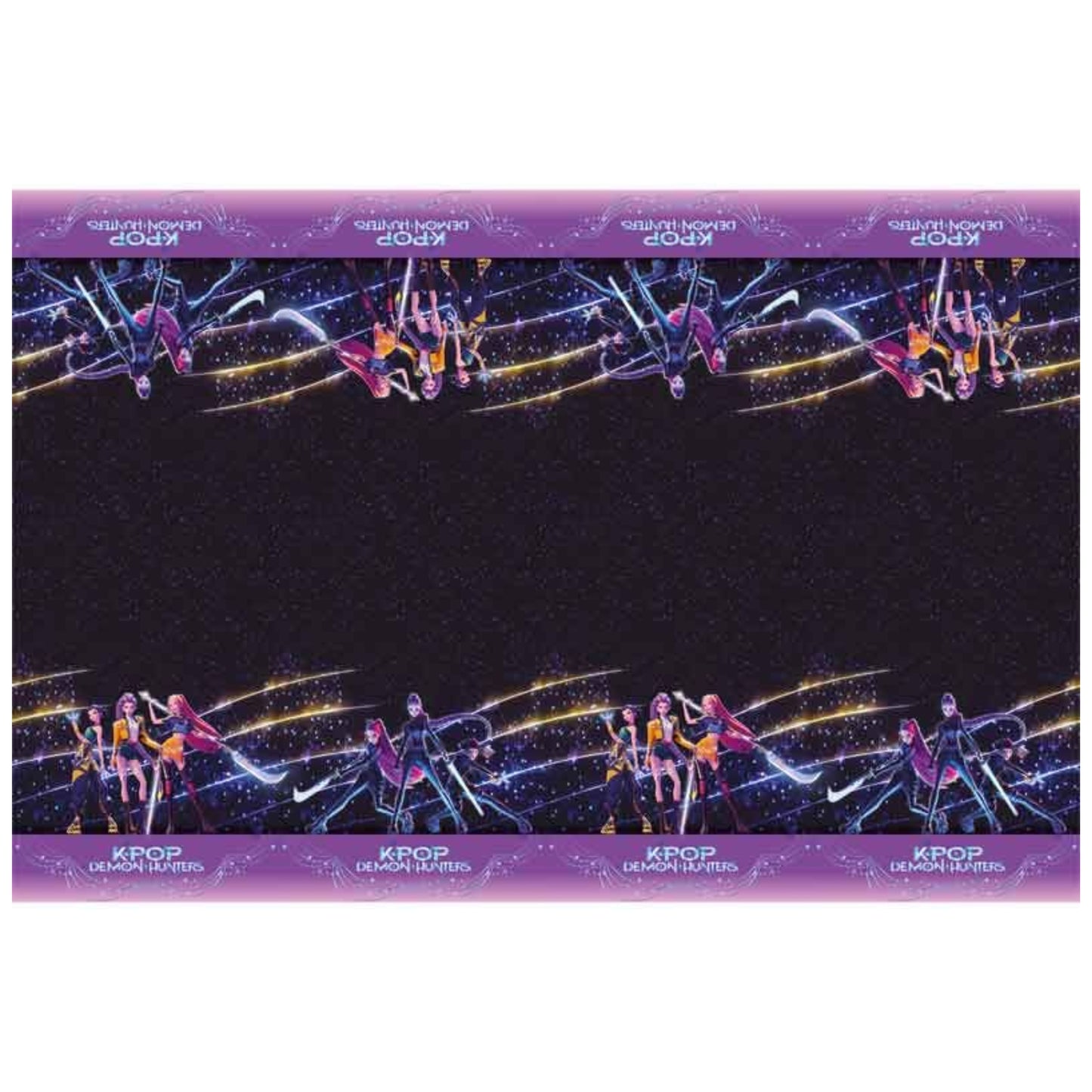 K-POP DEMON HUNTERS PLASTIC TABLECOVER