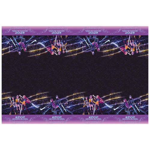 K-POP DEMON HUNTERS PLASTIC TABLECOVER