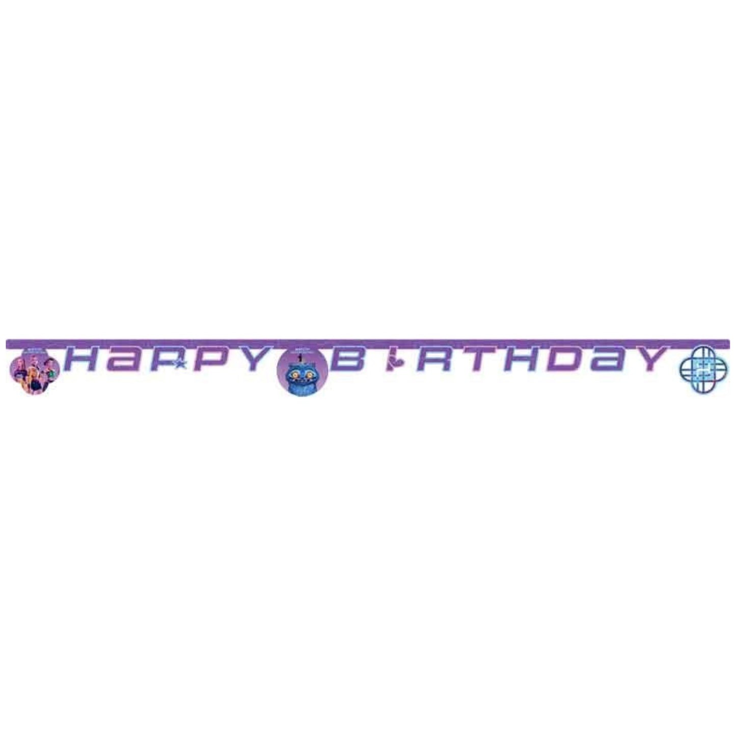 K-POP DEMON HUNTERS HAPPY BIRTHDAY LETTER BANNER