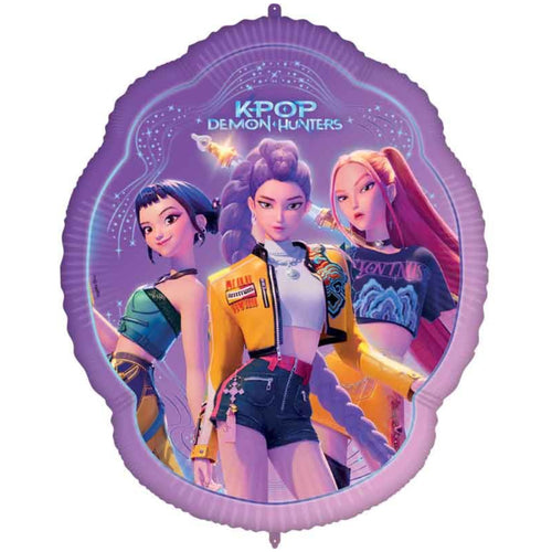 30"/ 75cm K-POP DEMON HUNTERS SUPERSHAPE FOIL BALLOON