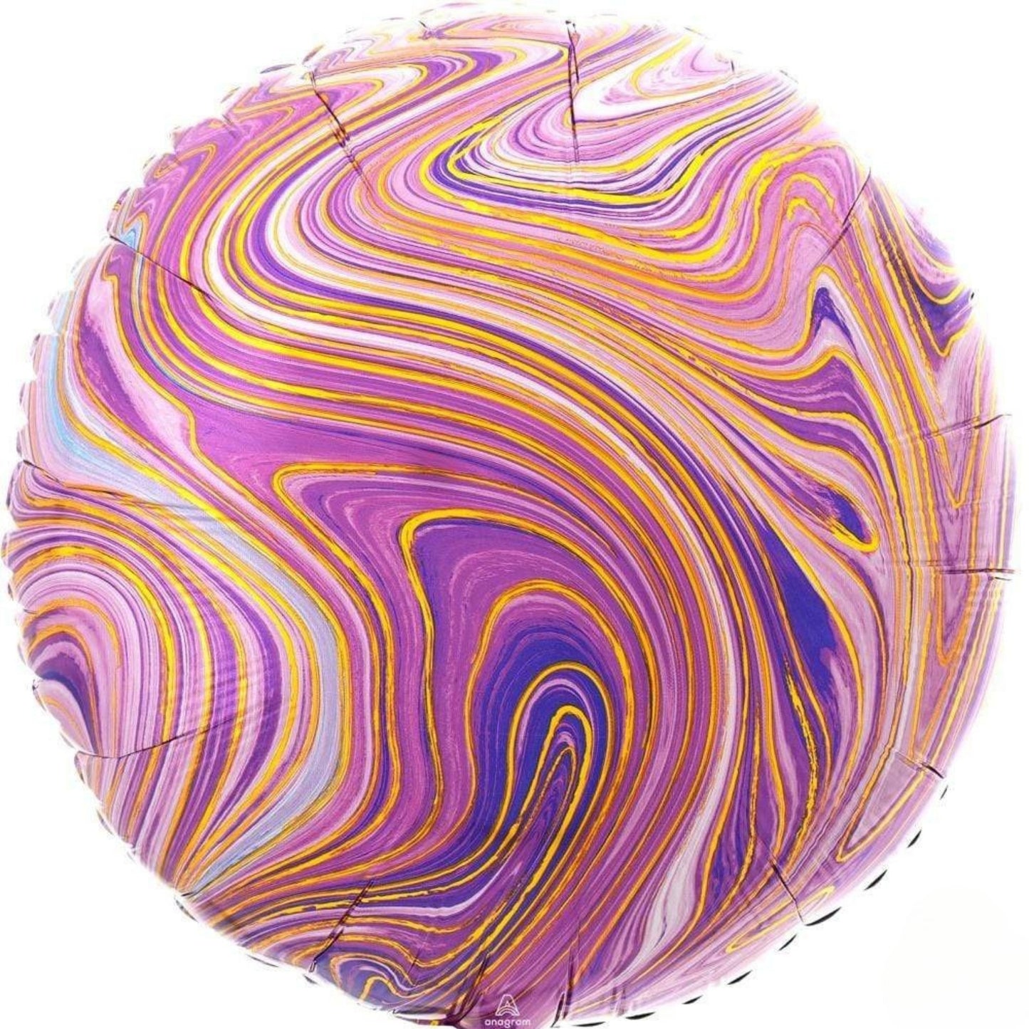PURPLE MARBLEZ CIRCLE (17"/ 43cm)