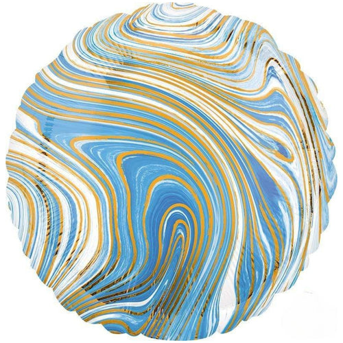 BLUE MARBLEZ CIRCLE (17"/ 43cm)