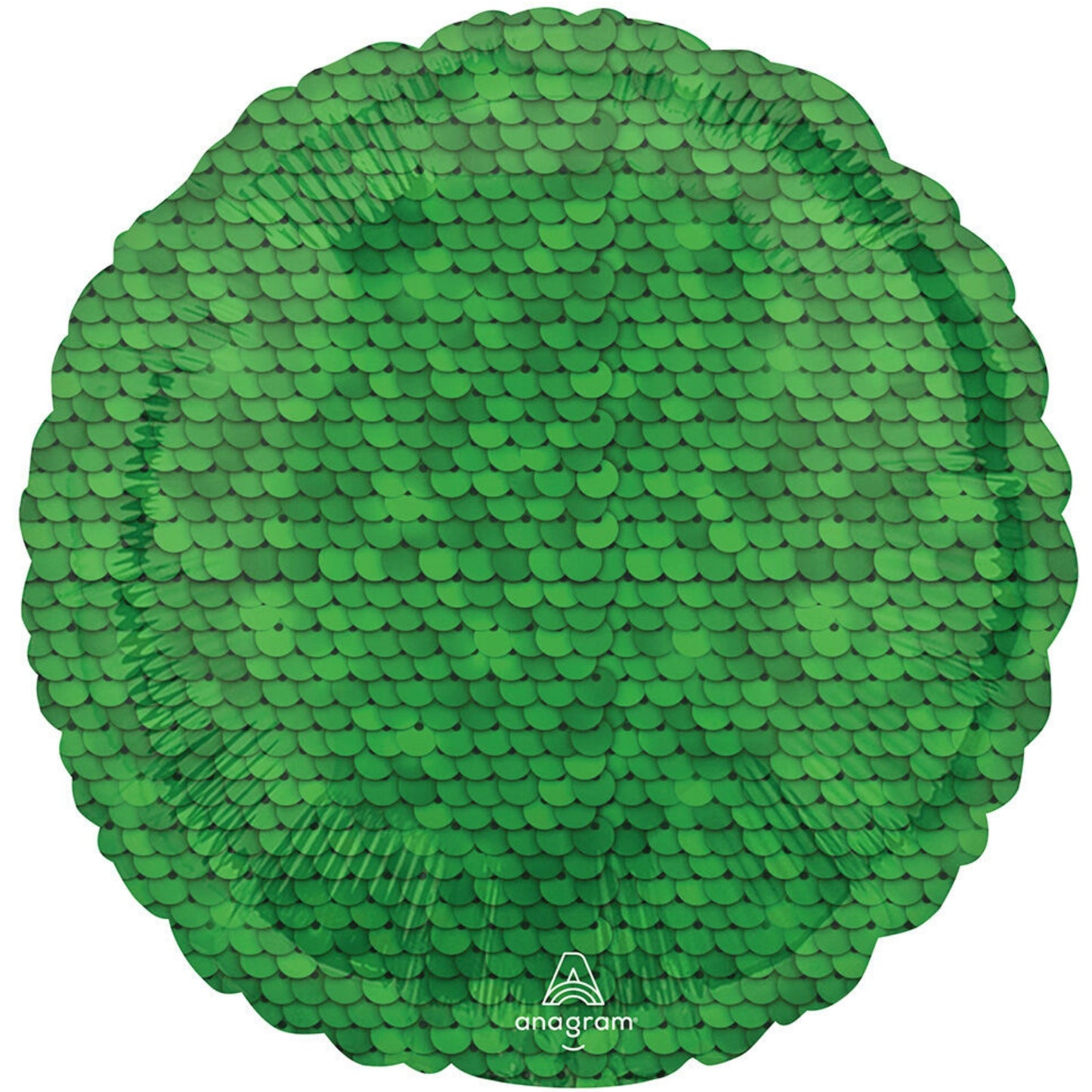 FOREST GREEN SEQUINS CIRCLE (17"/ 43cm)