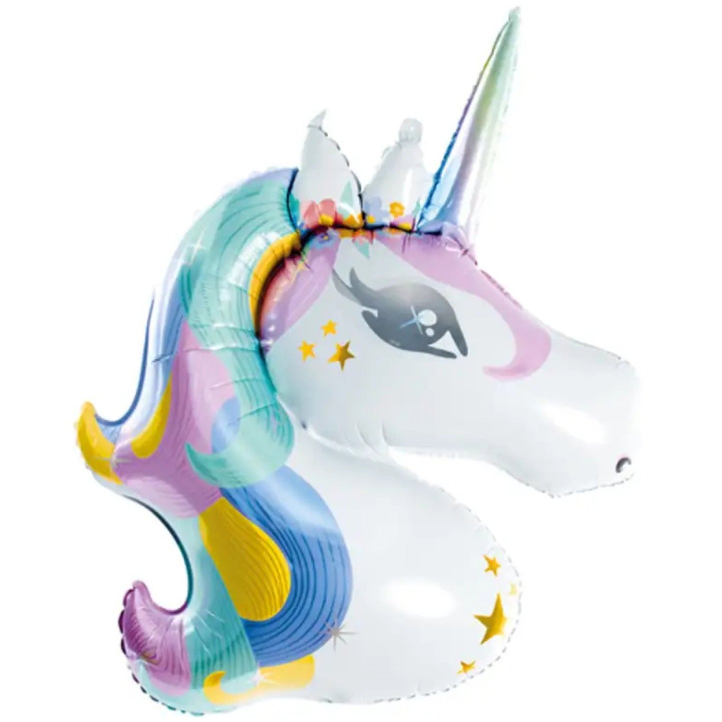 35"/ 89cm UNICORN SUPERSHAPE FOIL BALLOON