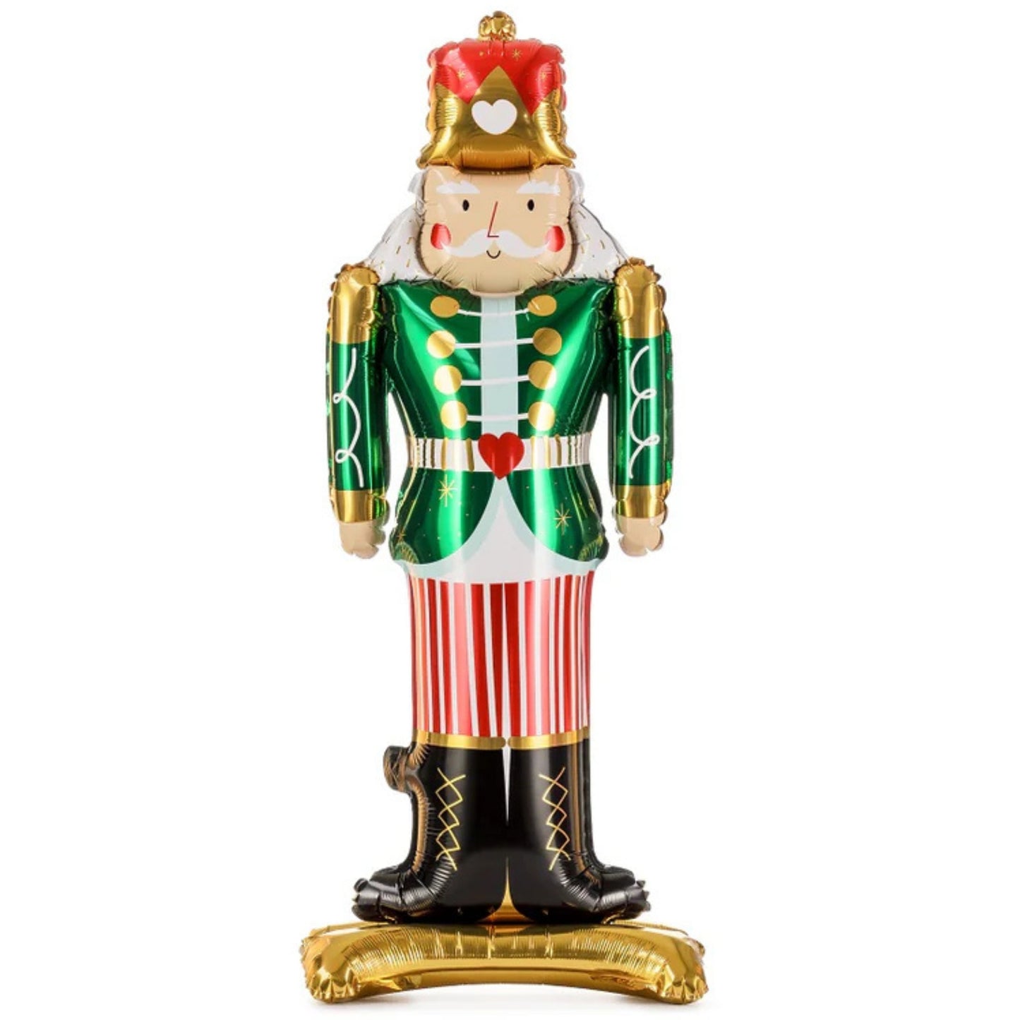 34"/ 85cm STANDING NUTCRACKER SUPERSHAPE FOIL BALLOON