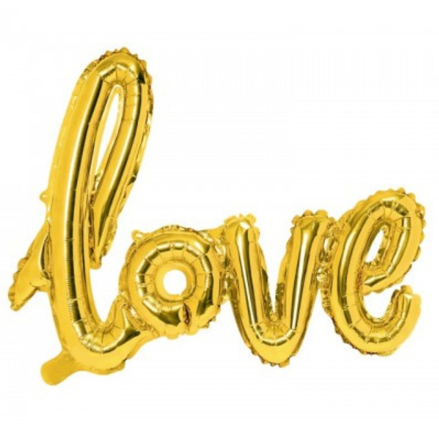 29"/ 72cm GOLD "LOVE" AIR-FILL FOIL BALLOON