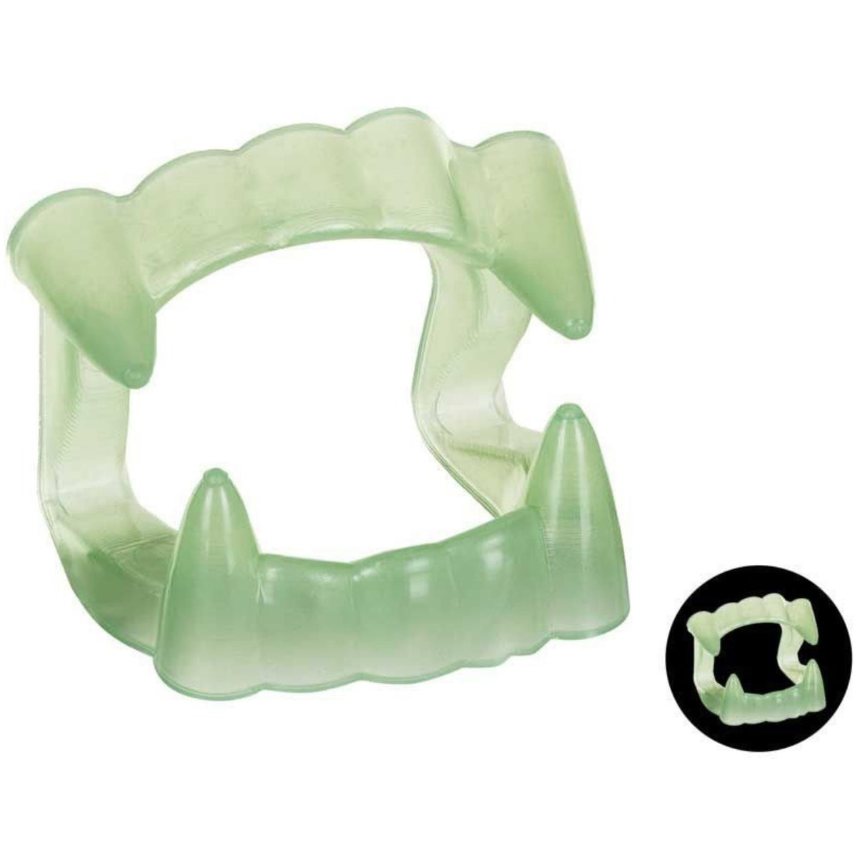 GLOW-IN-THE-DARK VAMPIRE TEETH