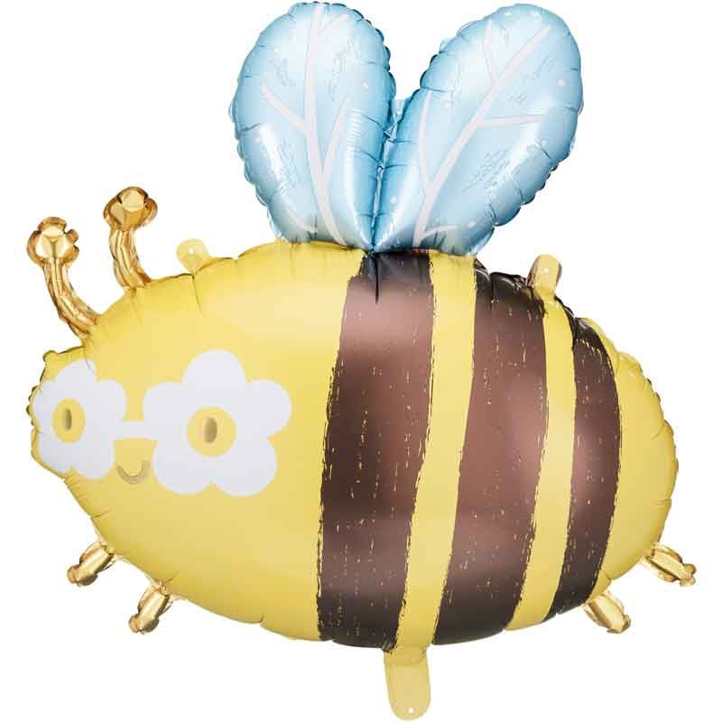 28"/ 72cm BUMBLEBEE SUPERSHAPE FOIL BALLOON