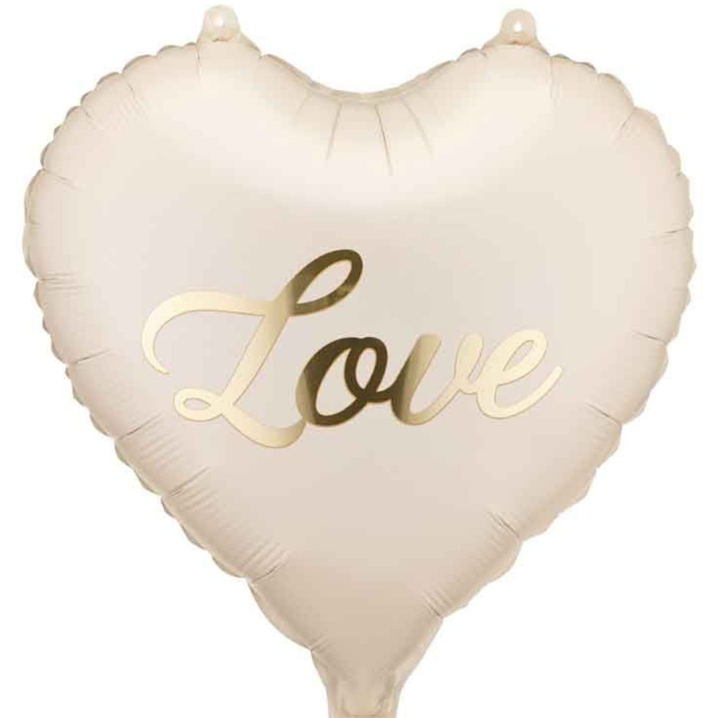 18"/ 46cm "LOVE" HEART SHAPE FOIL BALLOON
