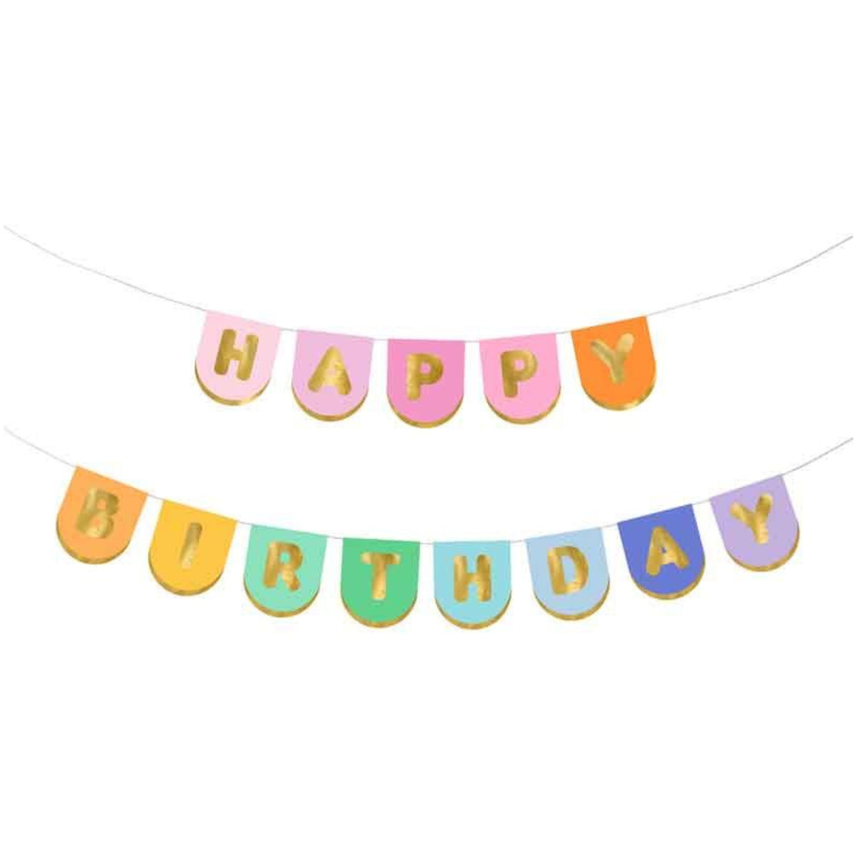 5.2ft / 1.6m HAPPY BIRTHDAY BANNER