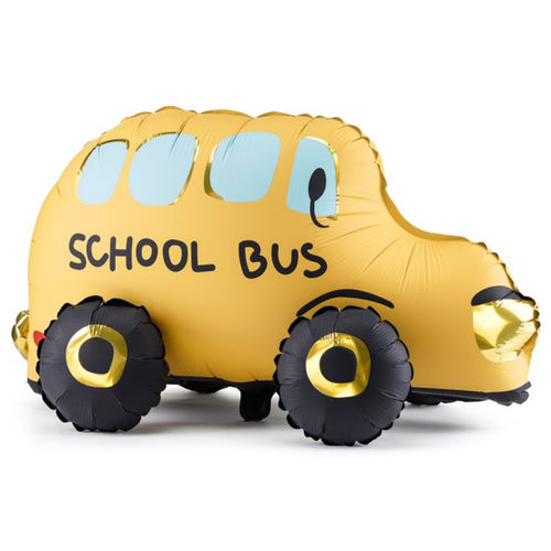 26"/ 66cm SCHOOL BUS SUPERSHAPE AIRWALKER FOIL BALLOON