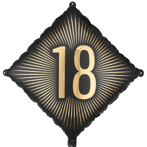 18"/ 46cm "18" DIAMOND FOIL BALLOON