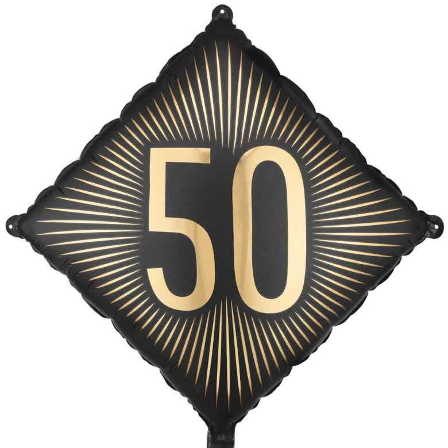 18"/ 46cm "50" DIAMOND FOIL BALLOON