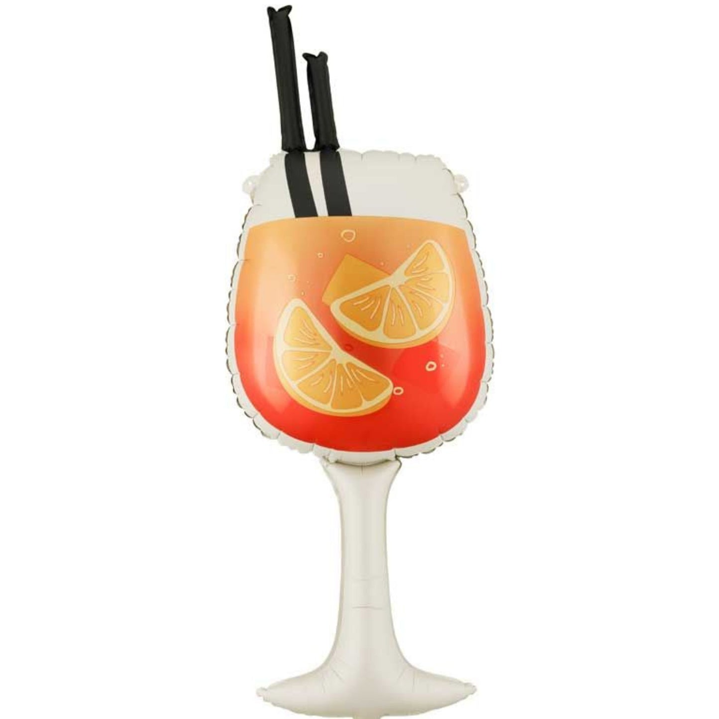 39"/ 100cm ORANGE DRINK SUPERSHAPE FOIL BALLOON