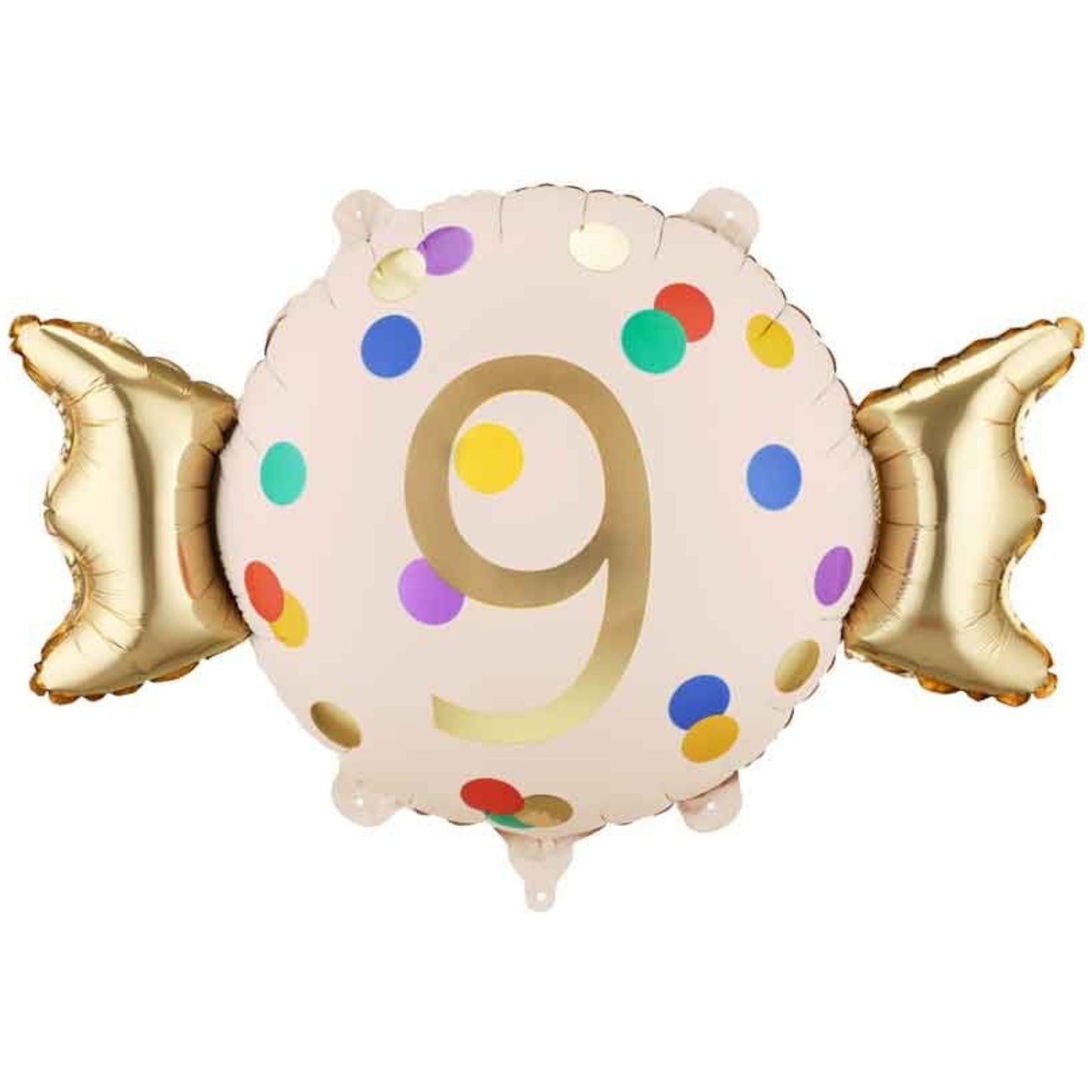 24"/ 61cm CANDY SWEET ''9'' SUPERSHAPE FOIL BALLOON