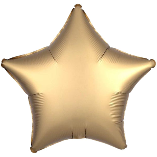 GOLD SATEEN (SATIN LUXE) STAR (19"/ 48cm)