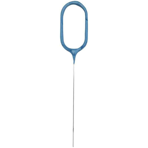 7"/ 18cm NUMERAL 0 BLUE GLITZ SPARKLER CANDLE