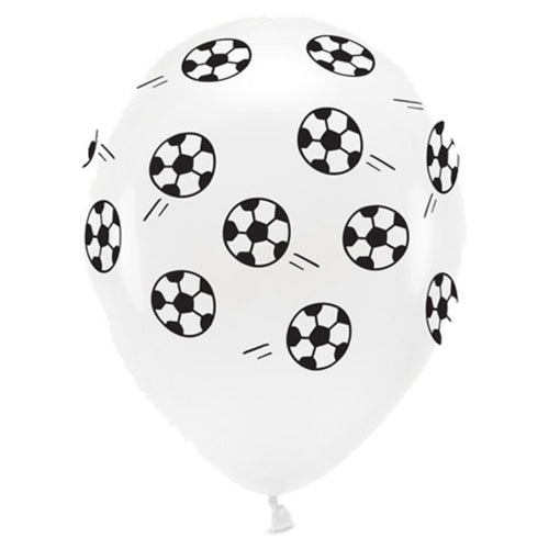 11" FOOTBALL PRINT LATEX BALLOON