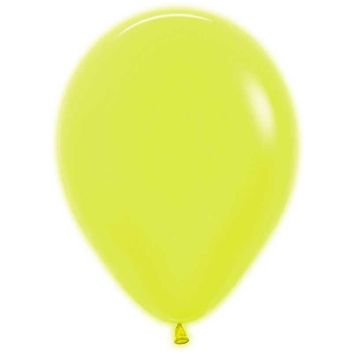 12"/ 30cm YELLOW NEON LATEX BALLOON (220)