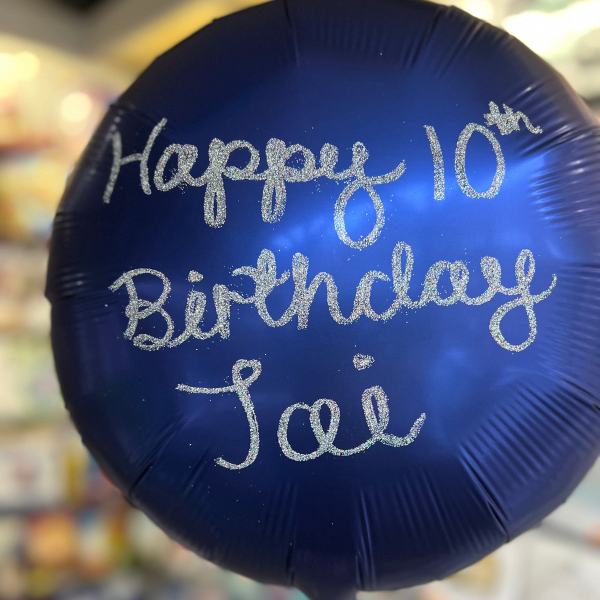 Navy Satin Luxe Circle