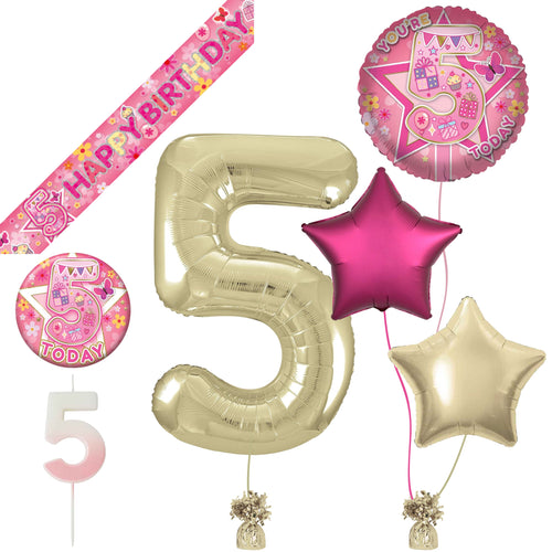 5TH BIRTHDAY GIRL BUNDLE