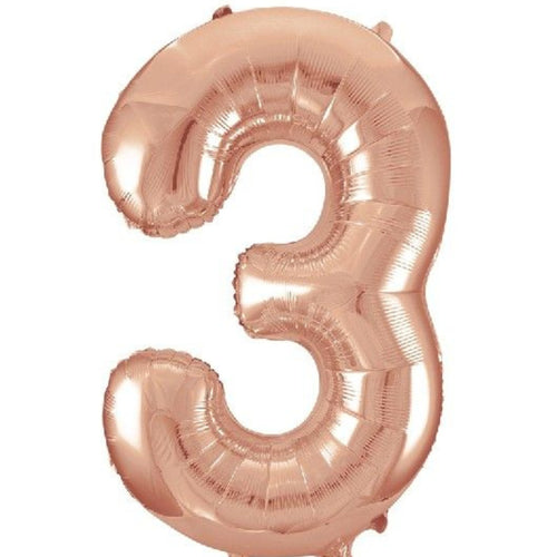 ROSE GOLD '3' (34"/ 86cm)