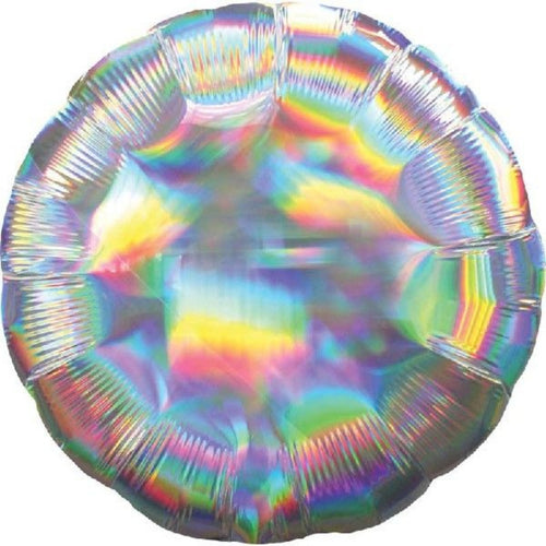 SILVER (IRIDESCENT) CIRCLE (18"/ 46cm)