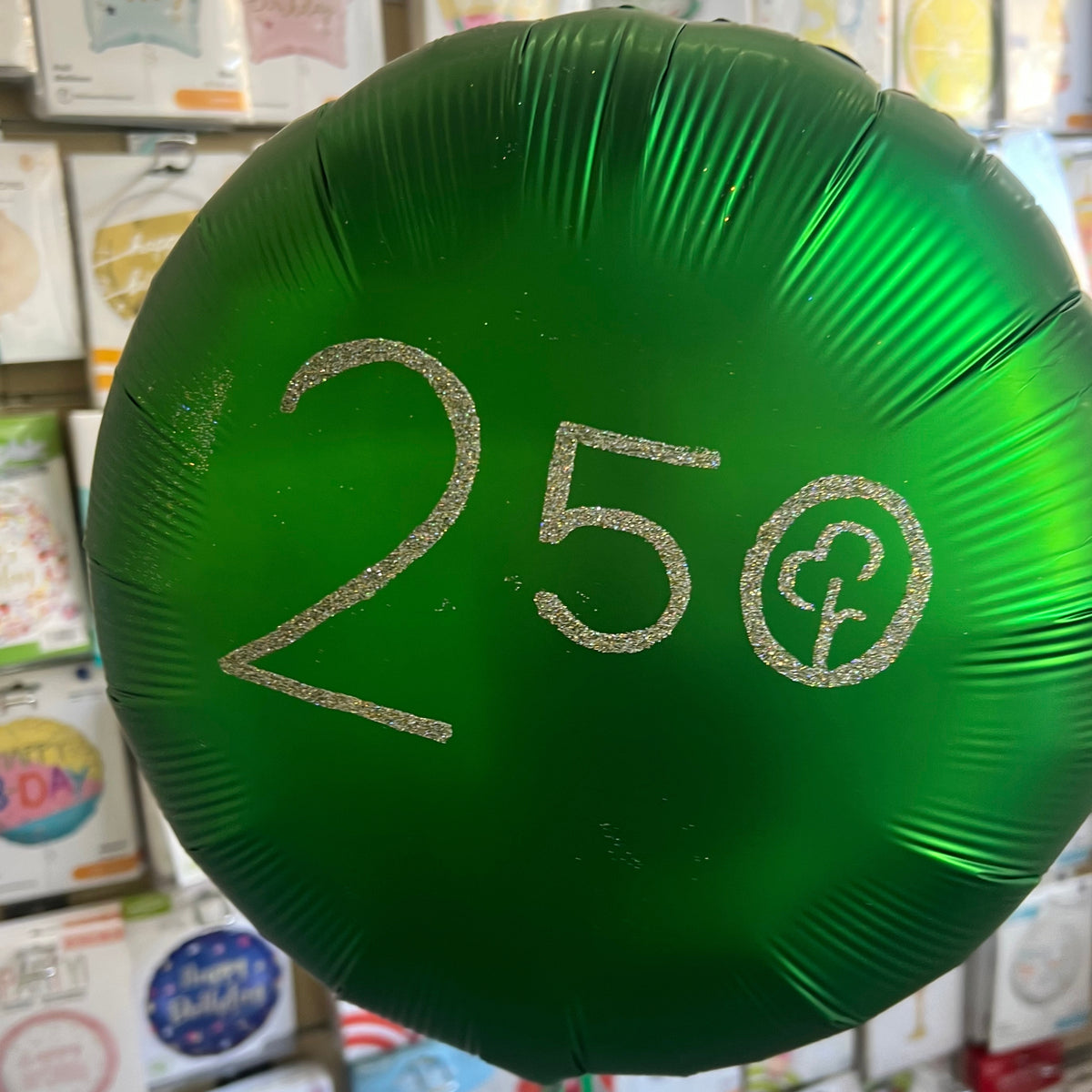 Emerald Satin Luxe Circle