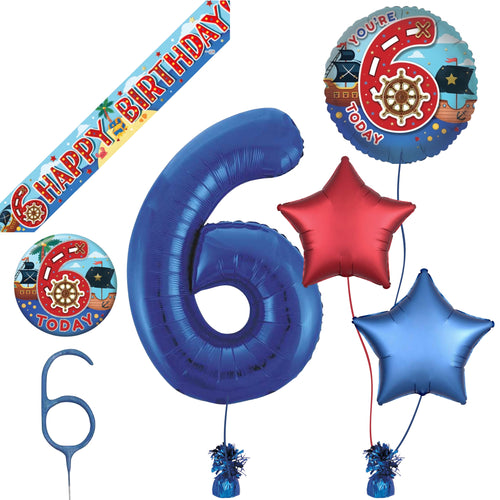 6TH BIRTHDAY BOY BUNDLE