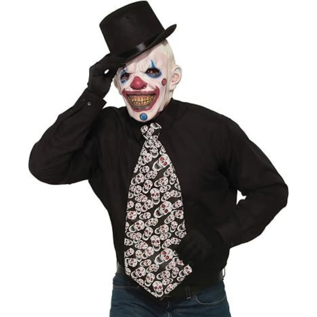 EVIL CLOWN JUMBO TIE