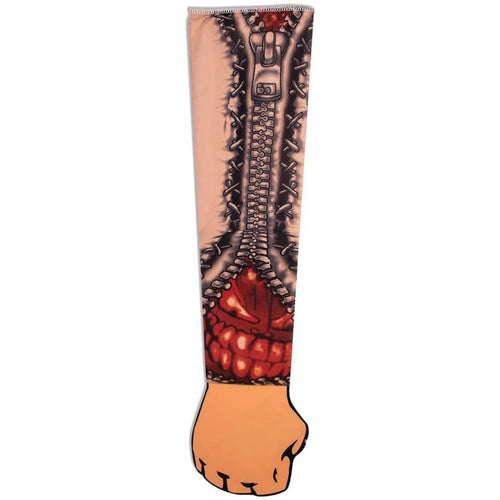 MULTICOLOR ZIPPER TATTOO SLEEVE