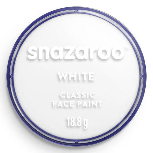 SNAZEROO WHITE CLASSIC FACE PAINT (18ml)