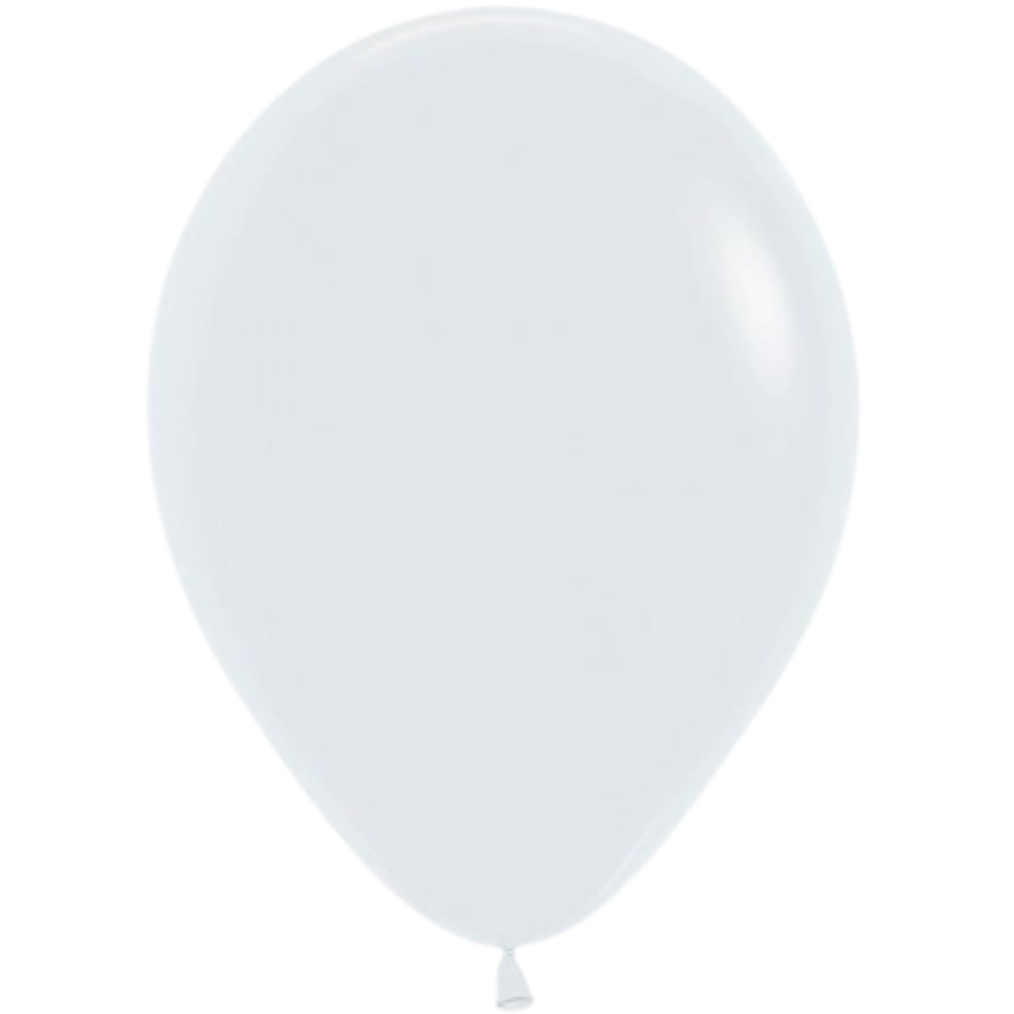 12"/ 30cm WHITE FASHION LATEX BALLOON (005)