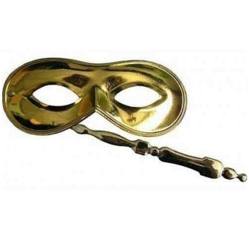 METALLIC GOLD EYE MASK