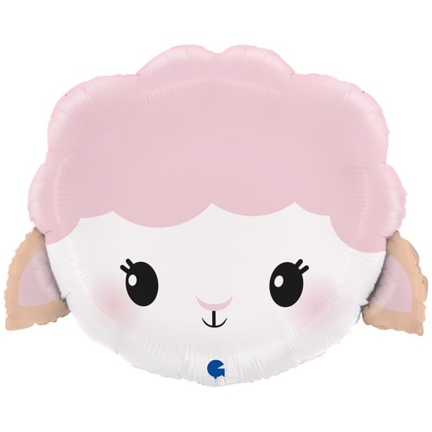 26"/ 66cm CUTE SHEEP SUPERSHAPE FOIL BALLOON
