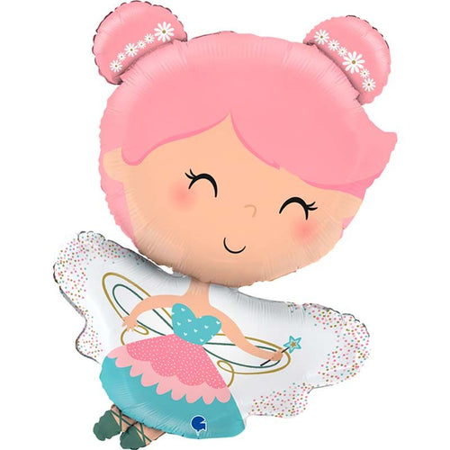 35"/ 89cm FAIRY SUPERSHAPE FOIL BALLOON