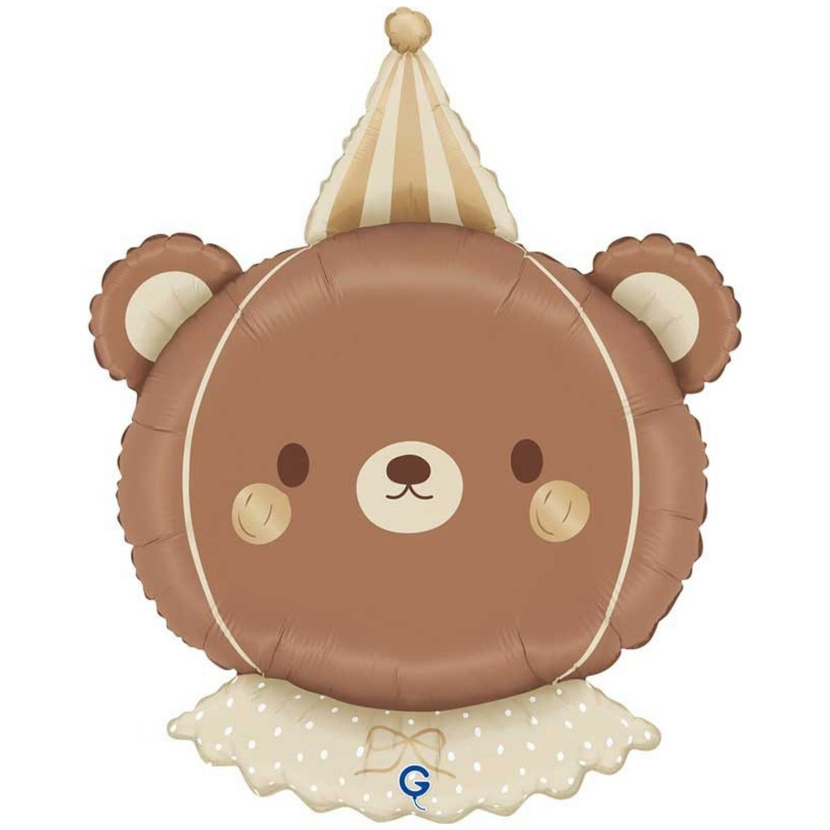 33"/ 84cm VINTAGE BEAR SUPERSHAPE FOIL BALLOON