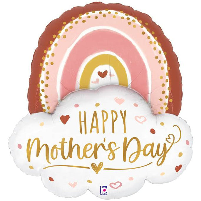 35"/ 89cm BOHO MOTHER'S DAY SUPERSHAPE FOIL BALLOON