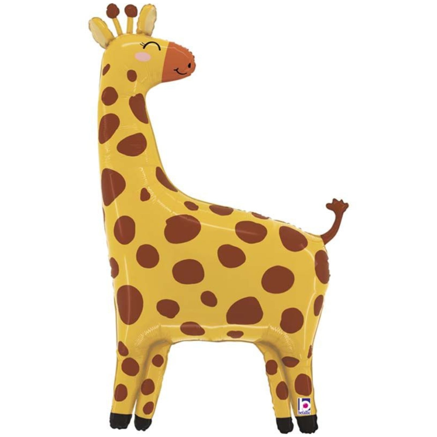 43"/ 109cm JUNGLE GIRAFFE FOIL BALLOON